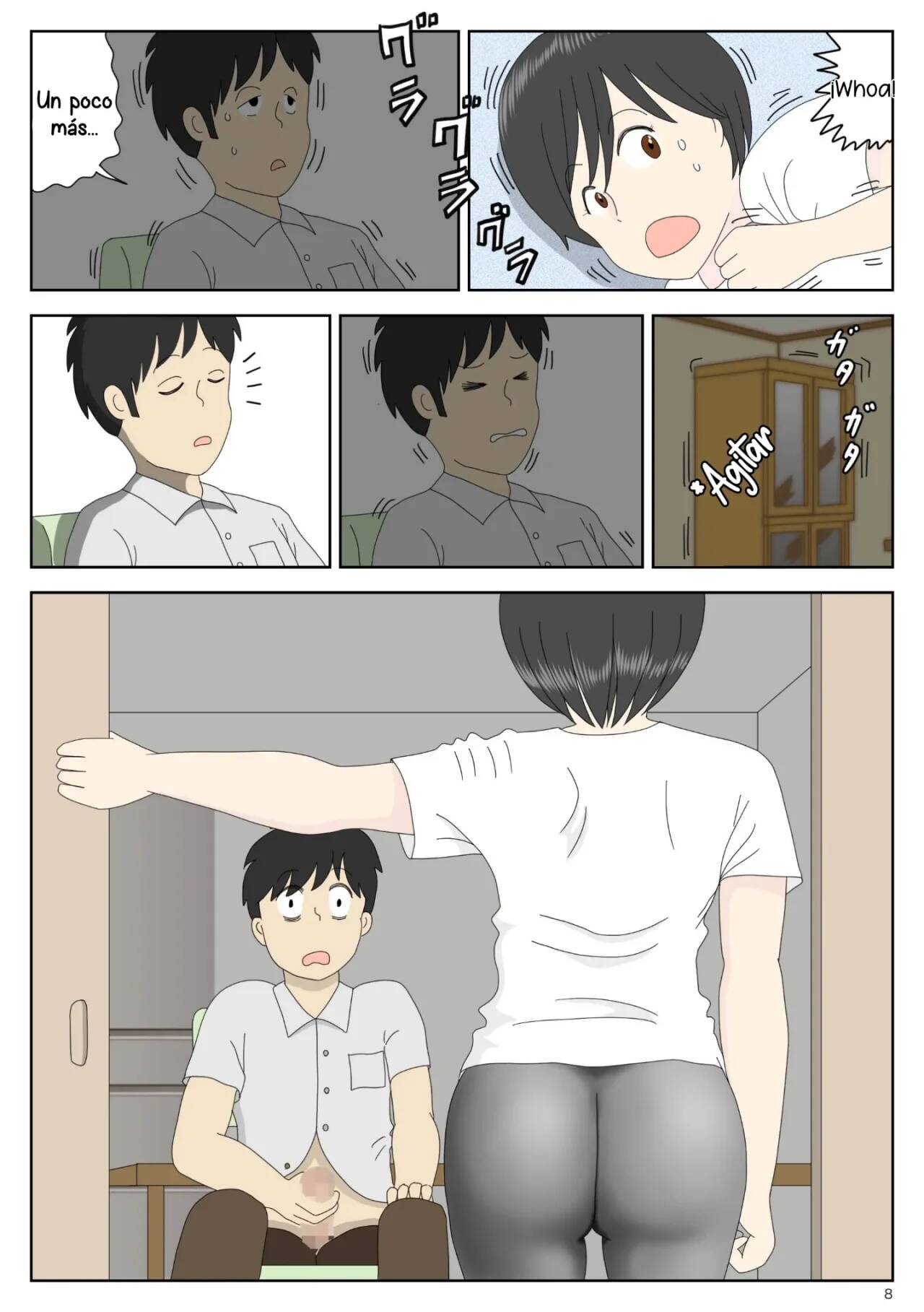 Onaneta Kaa-san | Mamá  es mi material para masturbación 01 page 8 full
