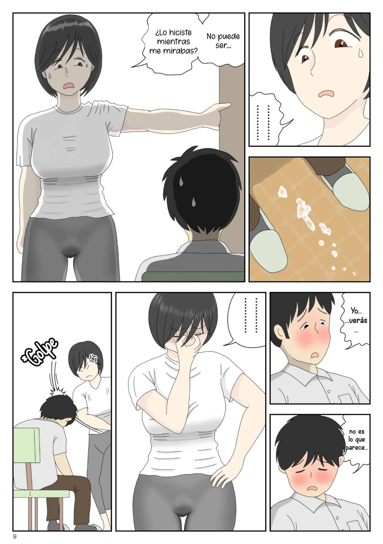 Onaneta Kaa-san | Mamá  es mi material para masturbación 01 page 9 full