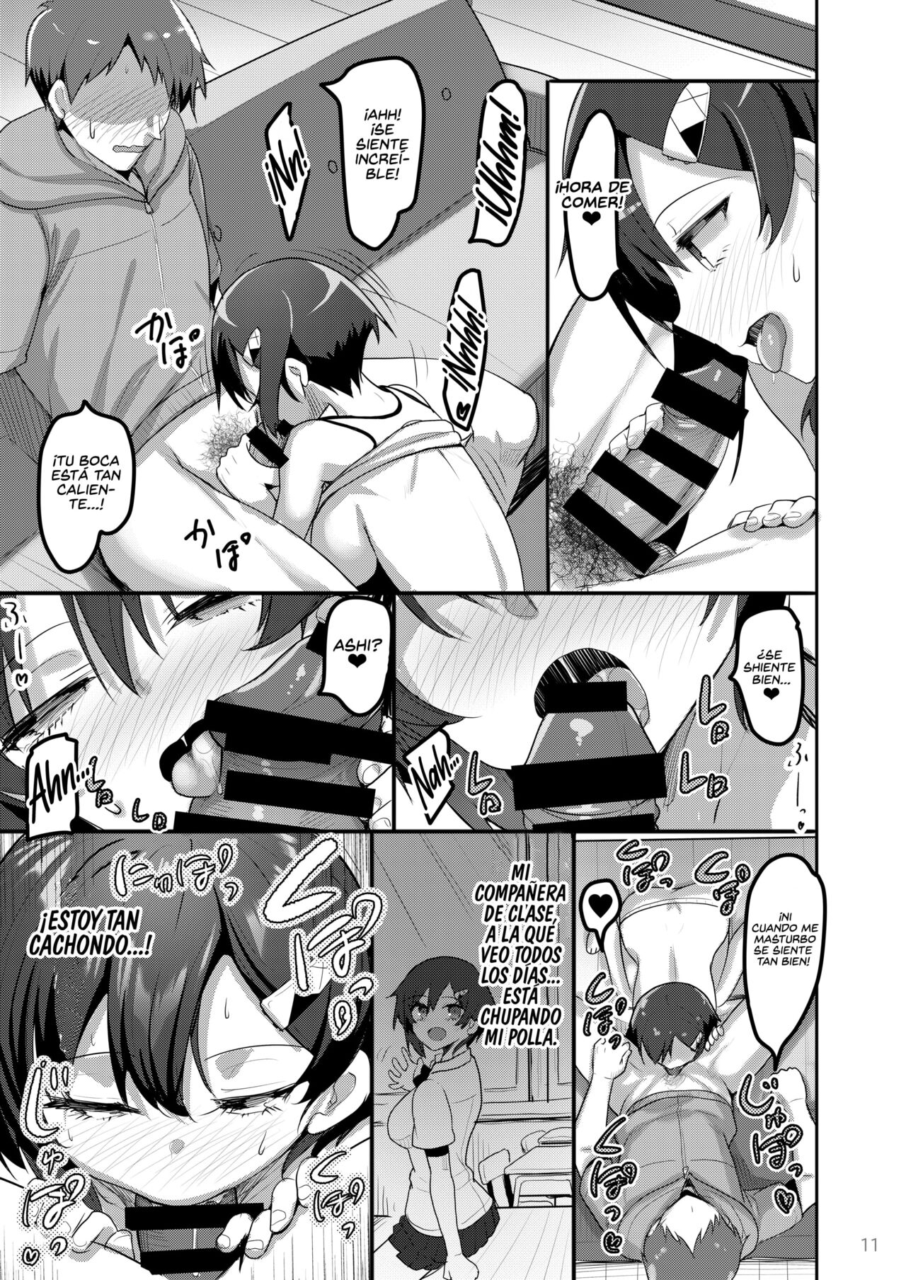 Ecchi na Omise ni Denwa shitara Classmate ga Dete kita Hanashi | Cuando Llamé a una Puta, Apareció mi Compañera de Clase page 11 full