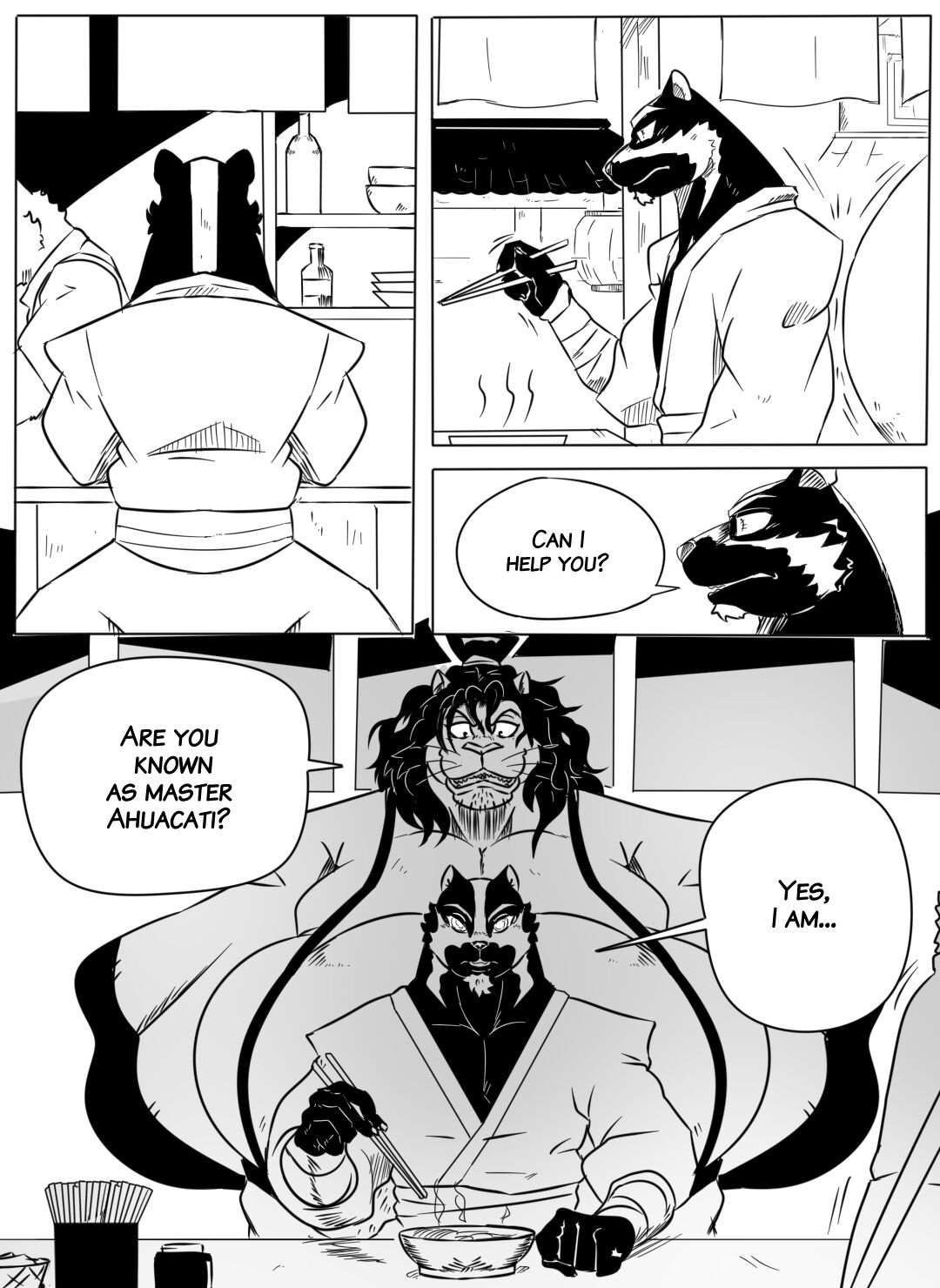 One More Fight For an Old Man page 1 full