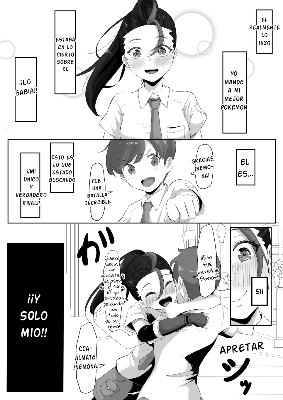 Pokémon Nemo no Ero Manga | Un Manga Erotico de Nemona page 4 full