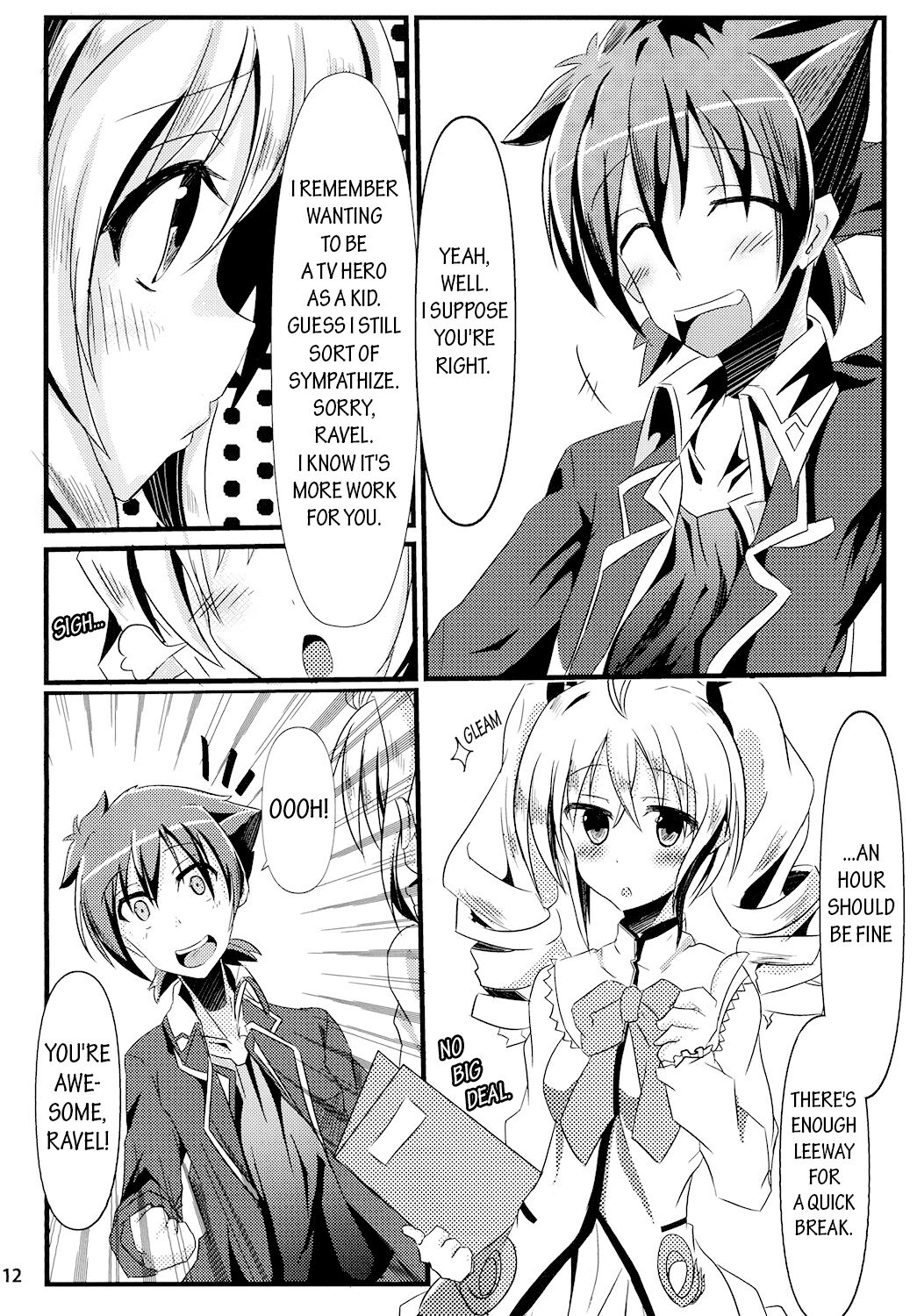 Ravel ni Kanri Icha Love Ecchi Suru Hon | Lovey-Dovey Sex Under Ravel's Management page 12 full