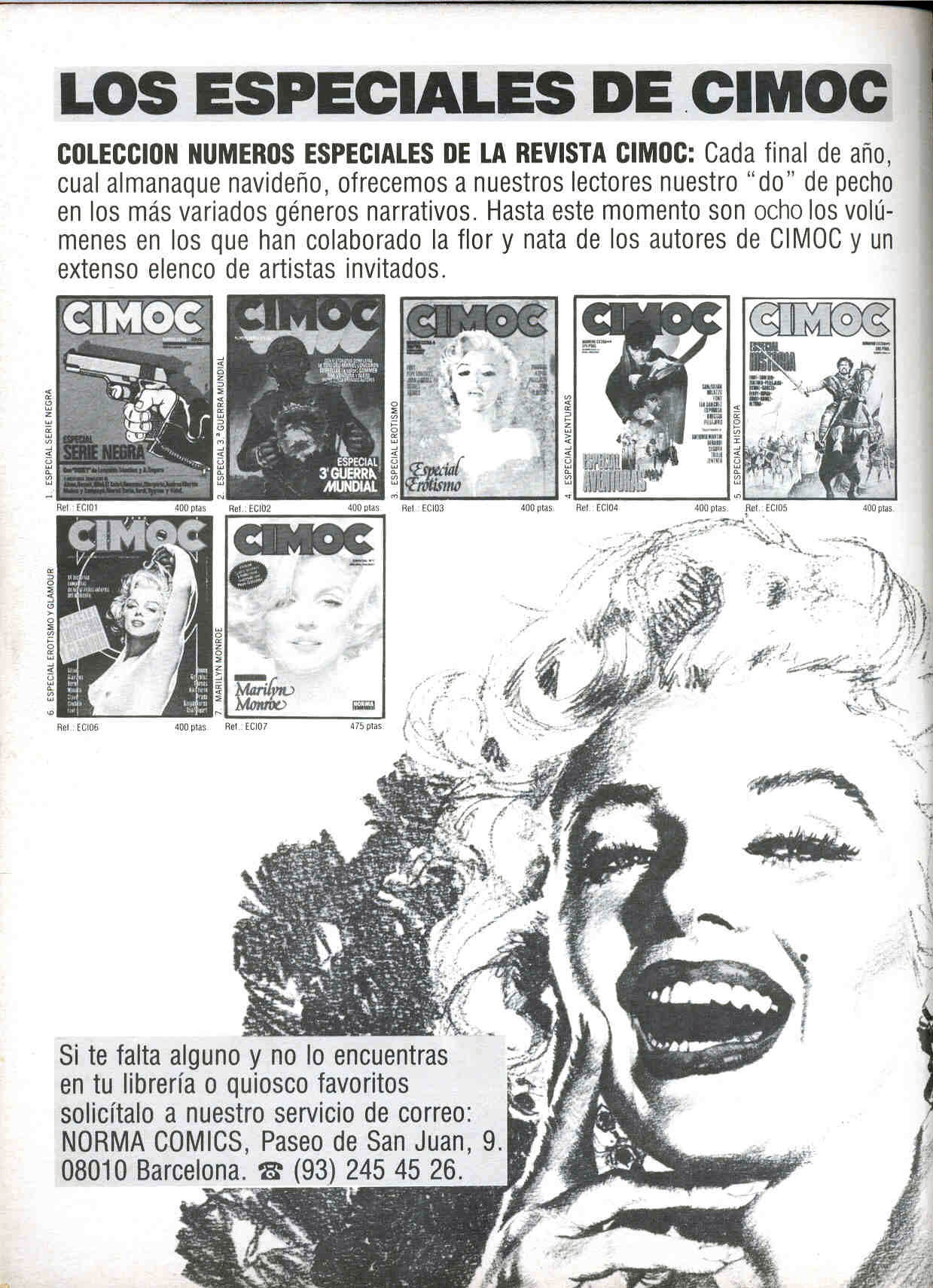 Cimoc Especial Juegos Peligrosos Nº8 page 2 full