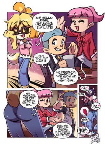 [SkaJrZombie] Animal Crossing Comic cover