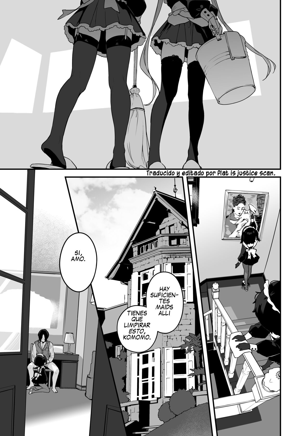 Komomo wa Goshujinsama Senyo no Ryoana Nikubenki Loli Maid | Komomo Es Una Loli Maid Vertedero De Semen Con Todos Sus Agujeros Solo Para Su Amo page 3 full