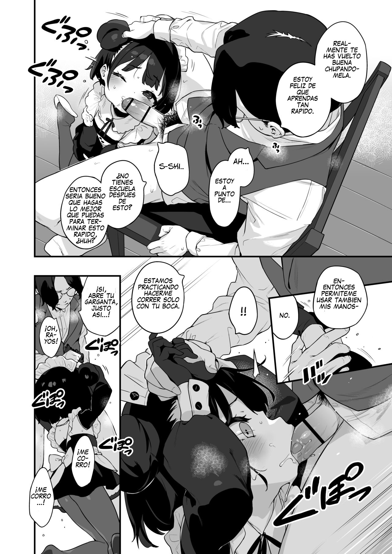 Komomo wa Goshujinsama Senyo no Ryoana Nikubenki Loli Maid | Komomo Es Una Loli Maid Vertedero De Semen Con Todos Sus Agujeros Solo Para Su Amo page 6 full