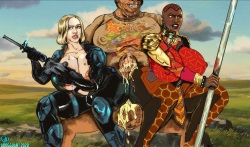 Widow x Okoye Assjob