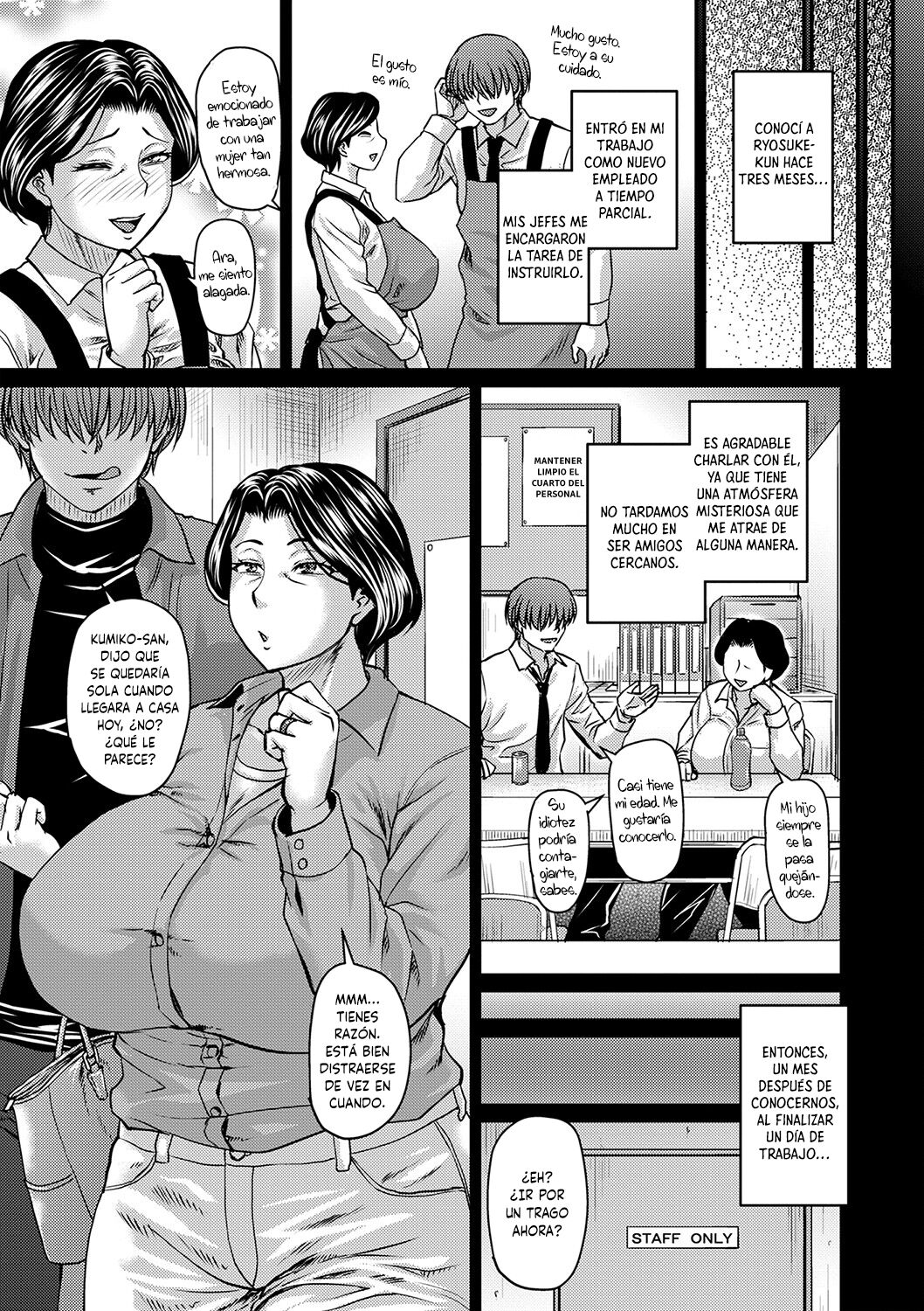 Kono Onna wa Ore no... -Joshou- | Mamá es Mía... -Prólogo- - Page 5 - Comic  Porn XXX