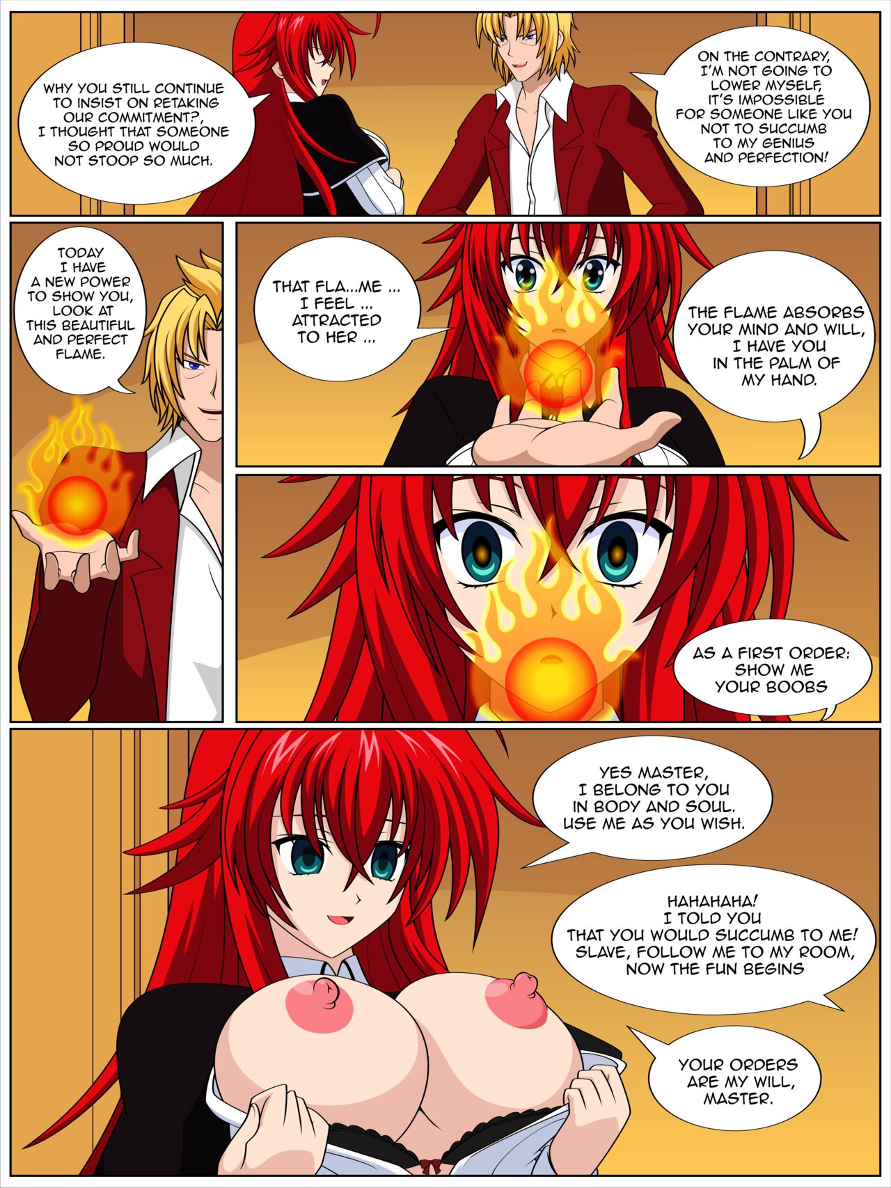 DxD Comission for Masta page 1 full
