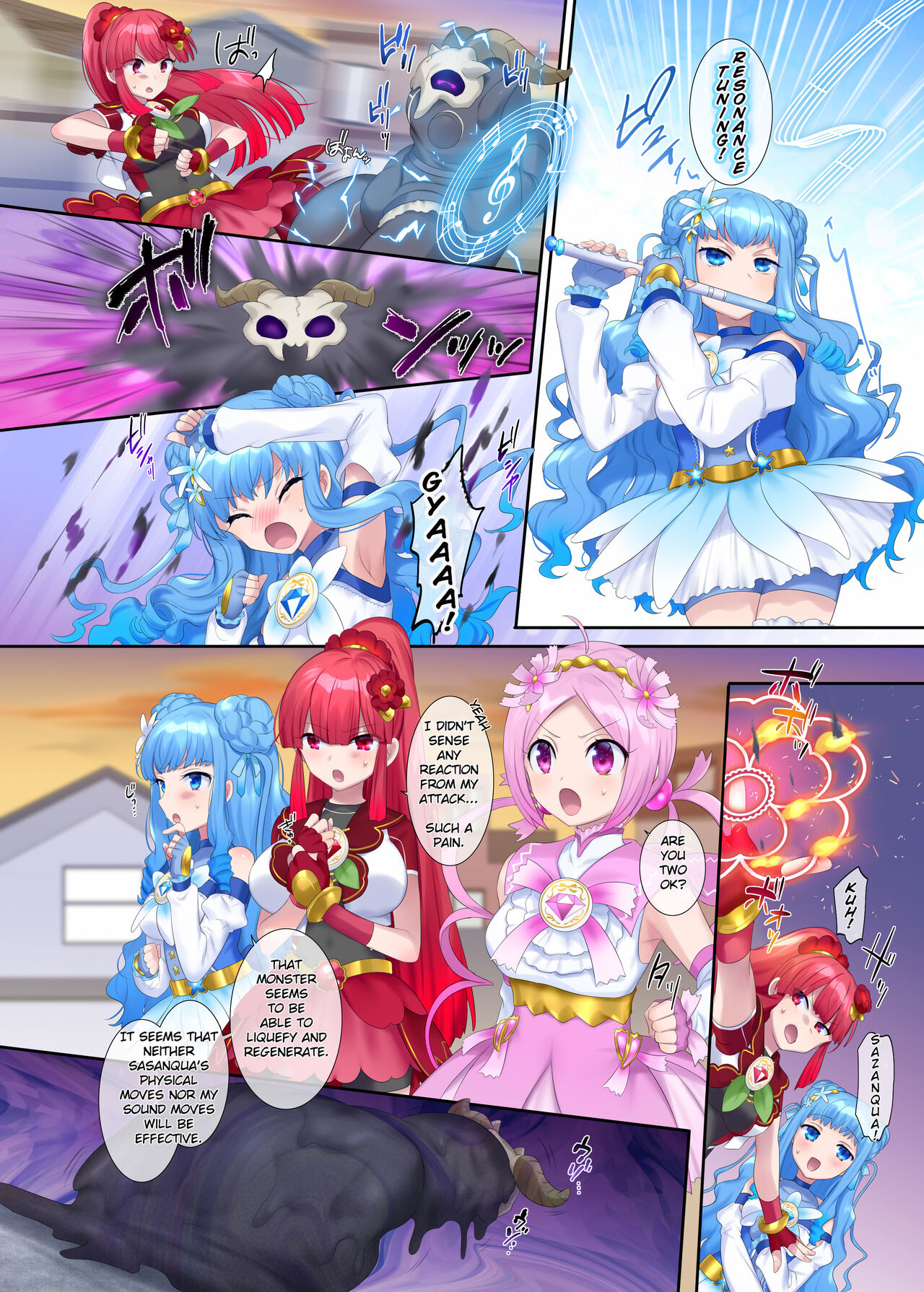 Mugen Seiki EX-Phantom Season 1 ~Karada o Otosareru Ruriiro no Mahou Shoujo~ page 11 full