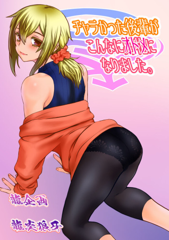 [Ruu Kikaku (Ruuen Rouga)] Chara Katta Kouhai ga Kon'nani Otome ni Narimashita. [Digital] cover