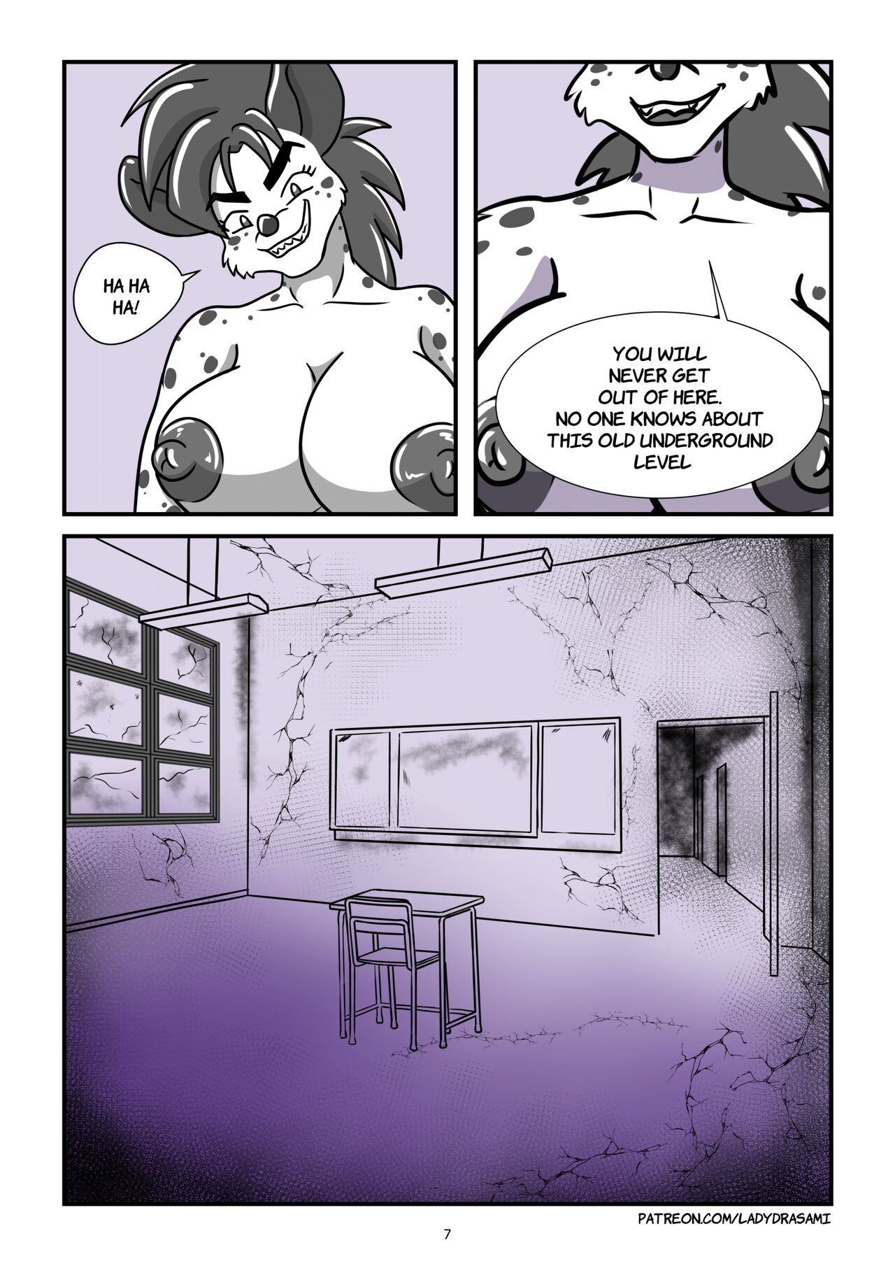 Hyena Project Vol.2: Darkest Corridors Part 1 page 7 full