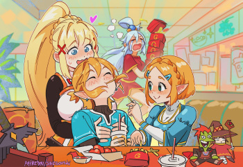 [Snegovski] Friendship scene (Konosuba X Zelda) cover