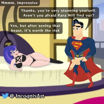 [IncognisArt] Superman Vs. (DC Superhero Girls) (Ongoing) cover