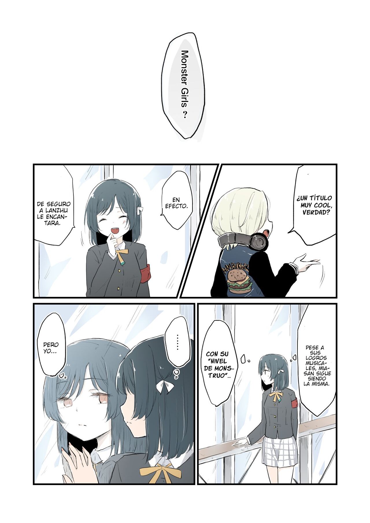 "Monster Girl" page 3 full