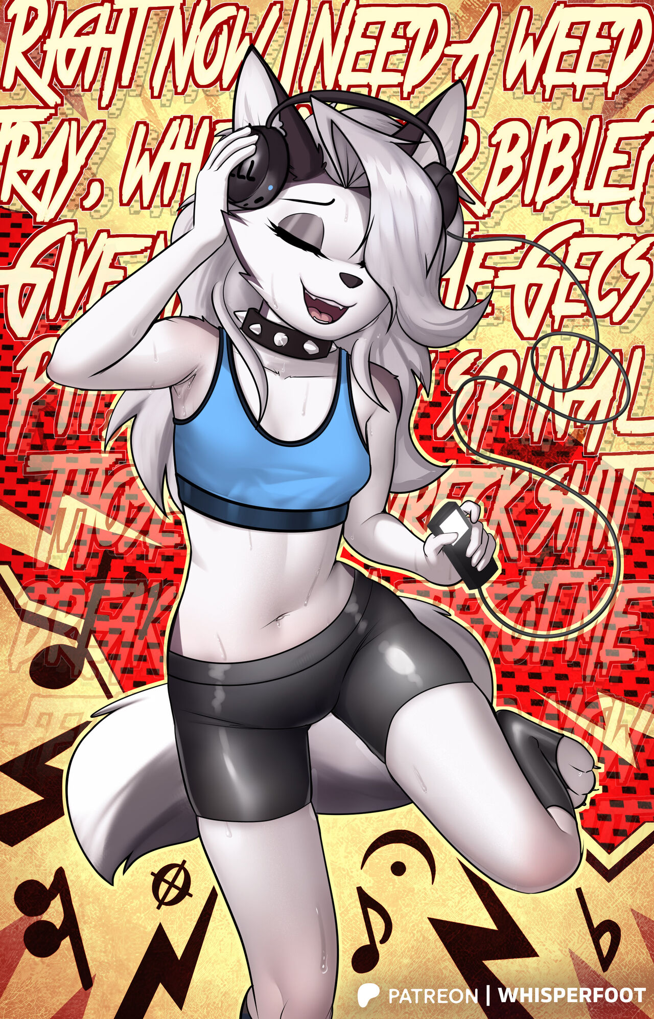 Whisperfoot - Loona Dances To Music 🐺🐺🐺 page 9 full
