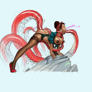 J. Jickle - Tentacles everywhere cover