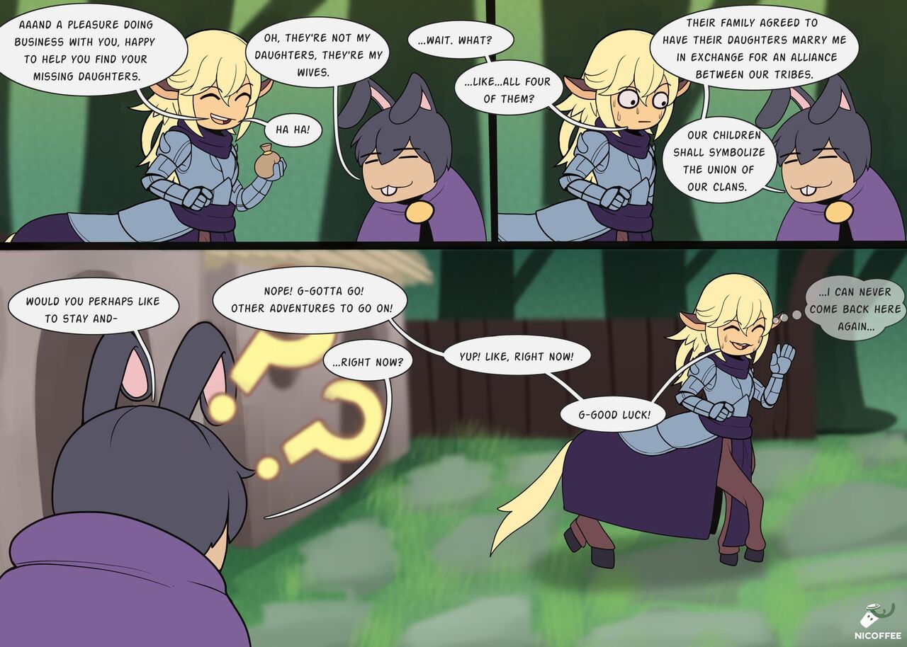Caelee Meets Some Bunnies page 9 full