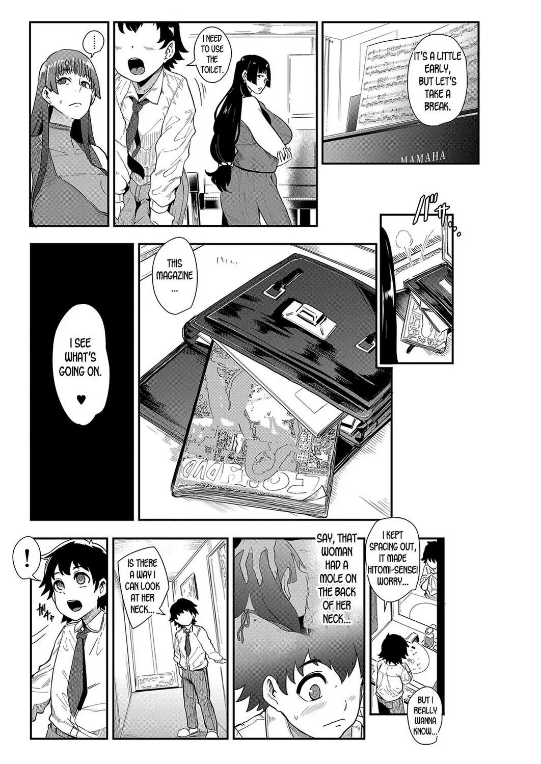 Mama-tachi no Kyouikuteki Chinpo Shidou page 12 full