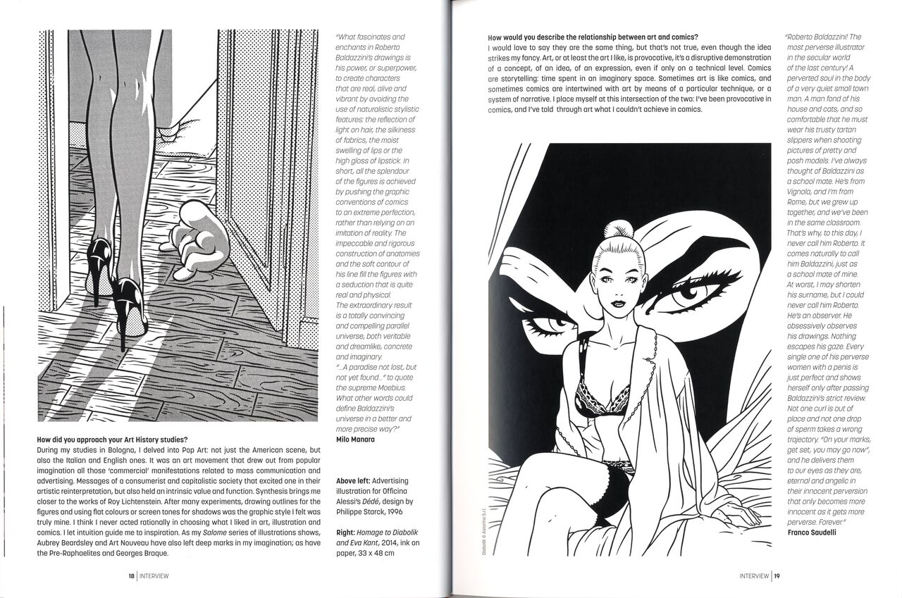 Mondo Erotica The Art of Roberto Baldazzini page 12 full