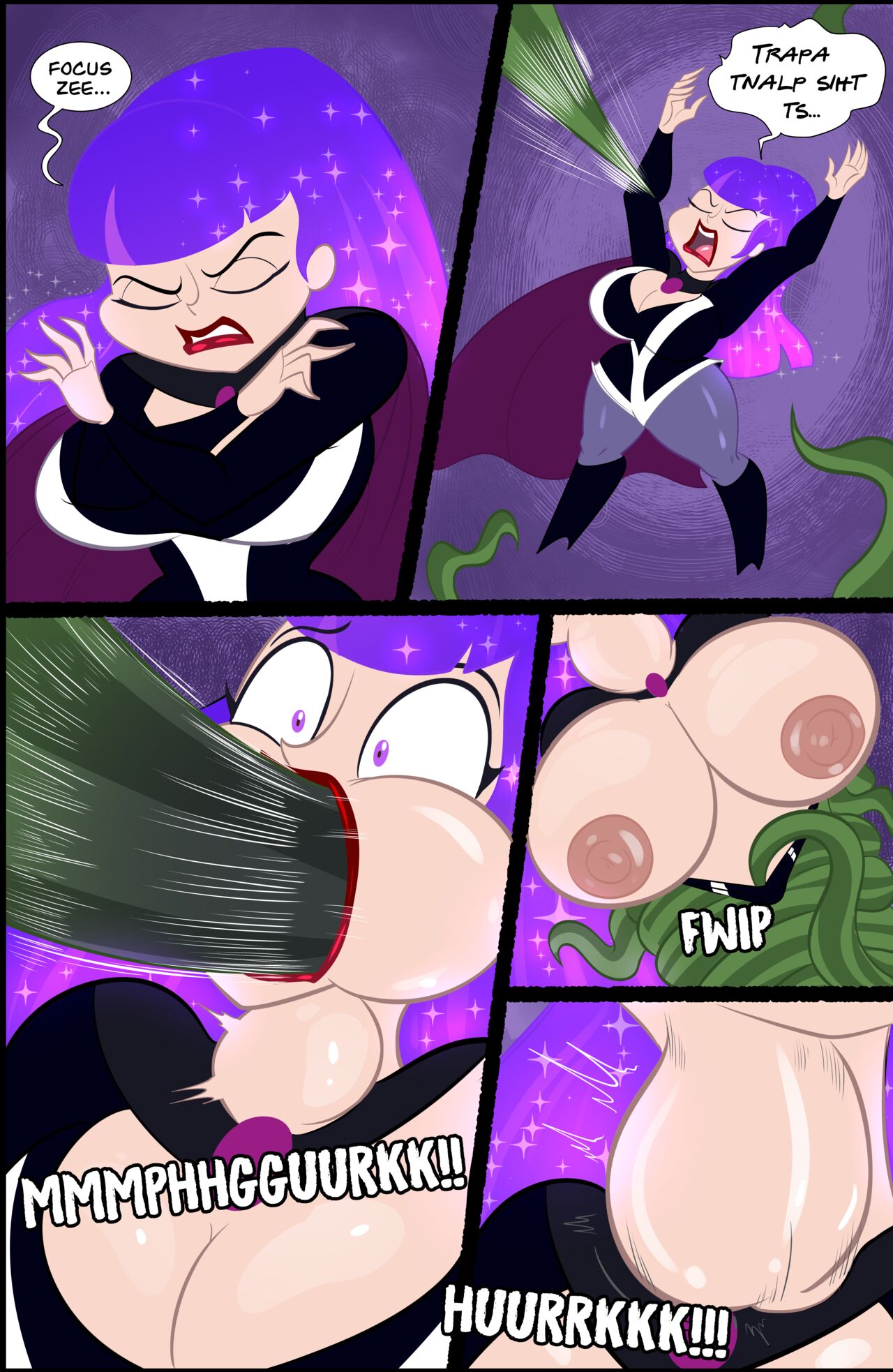 DC Super Hero Girls: #Tentacletime page 12 full