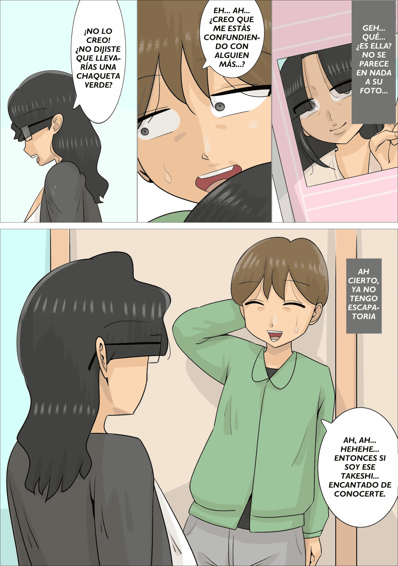 Dakedo Karadaha Ero i Jukuonnani Netorareta Kareshi | Mi Novio Fue Seducido Por Una Mujer Mayor Poco Atractiva, Pero Con Un Cuerpo Sexy page 7 full
