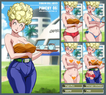 02_Panchy (Mrs. Briefs) Dragon Ball Ladies cover