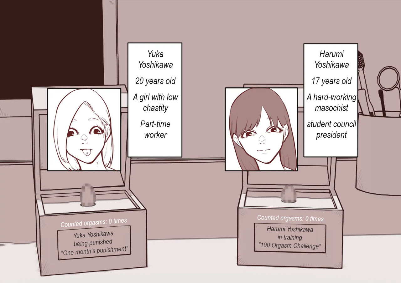 Cli Box ni Batta Onee-chan-tachi no Cli o Ijiri Taosu | Play with my clitoris  box sisters. - Page 6 - Comic Porn XXX
