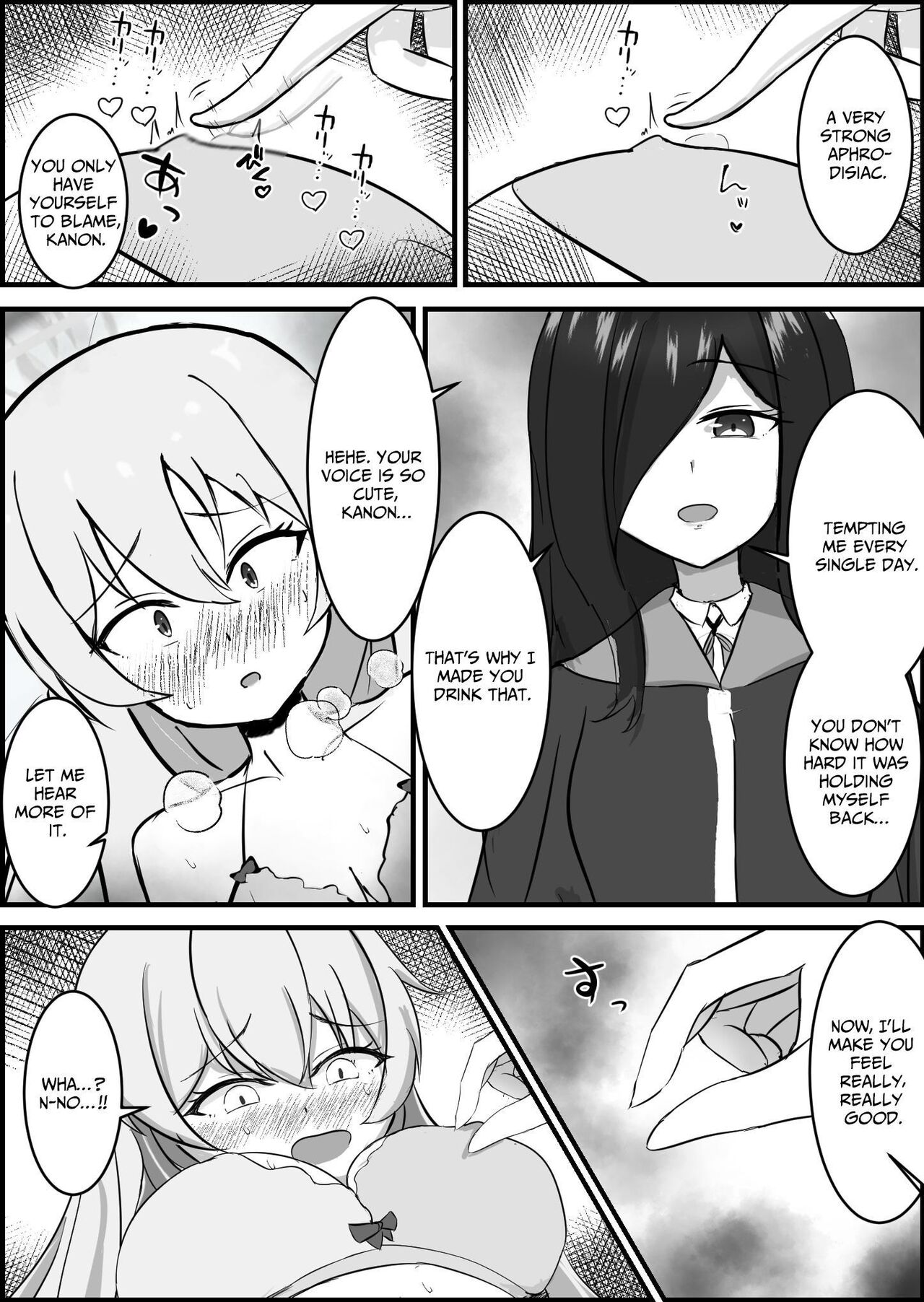Inma ni Yoru Yuri Bouryoku Rengoku Zecchou de Ochiru ~Shitatteita Hito ga Succubus deshita~ | Successive Orgasms at the Hands of a Sapphic Succubus page 12 full