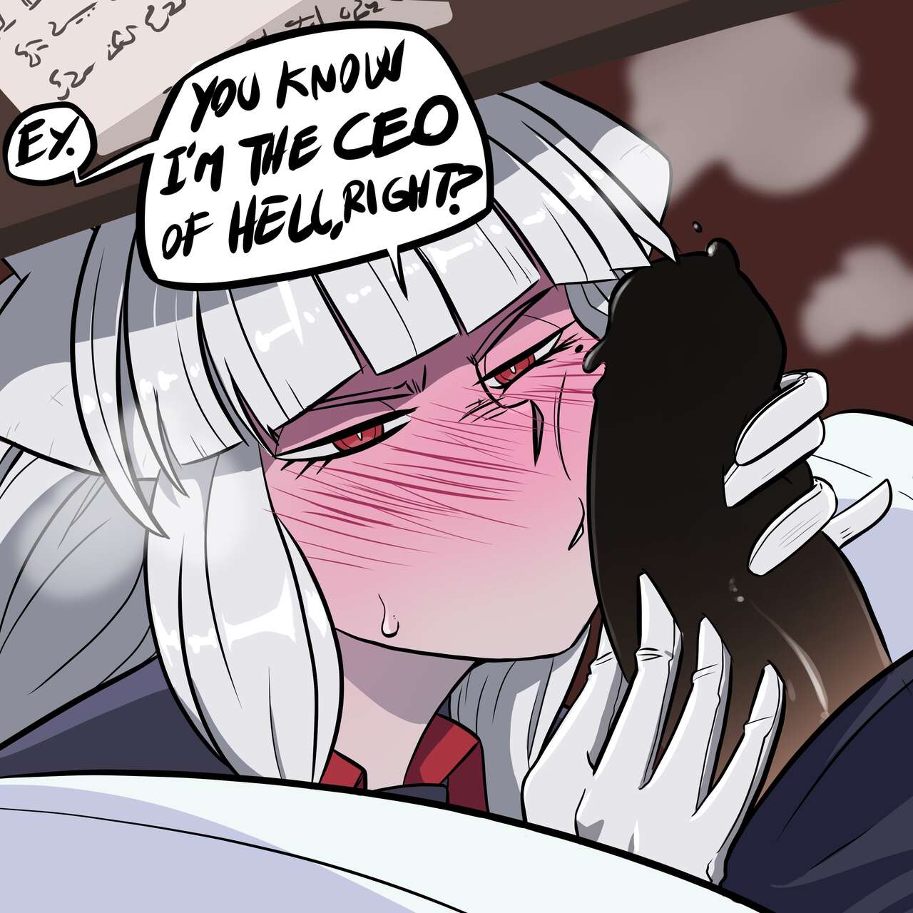Helltaker and Lucifer page 1 full