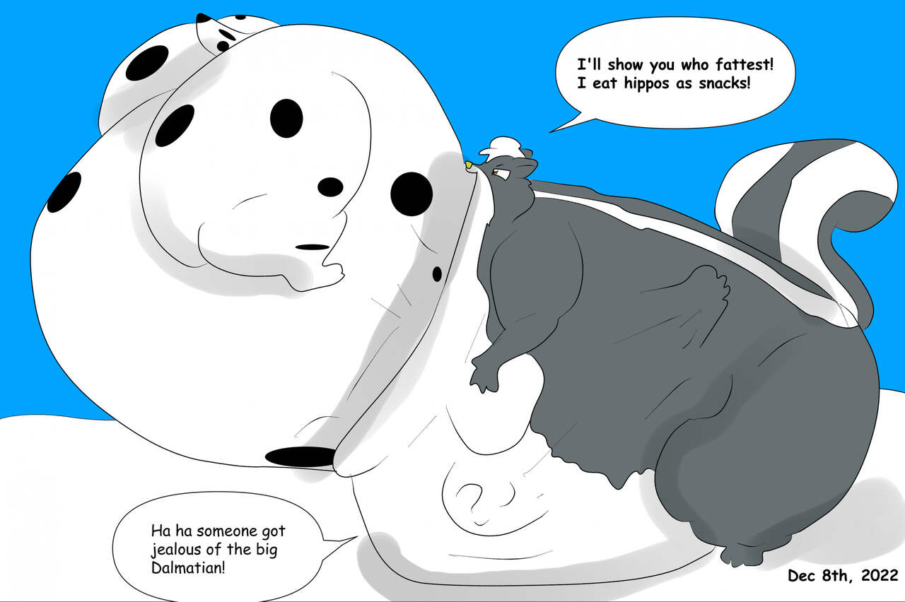 DeepDish Dalmatian's Hippo Christmas page 11 full