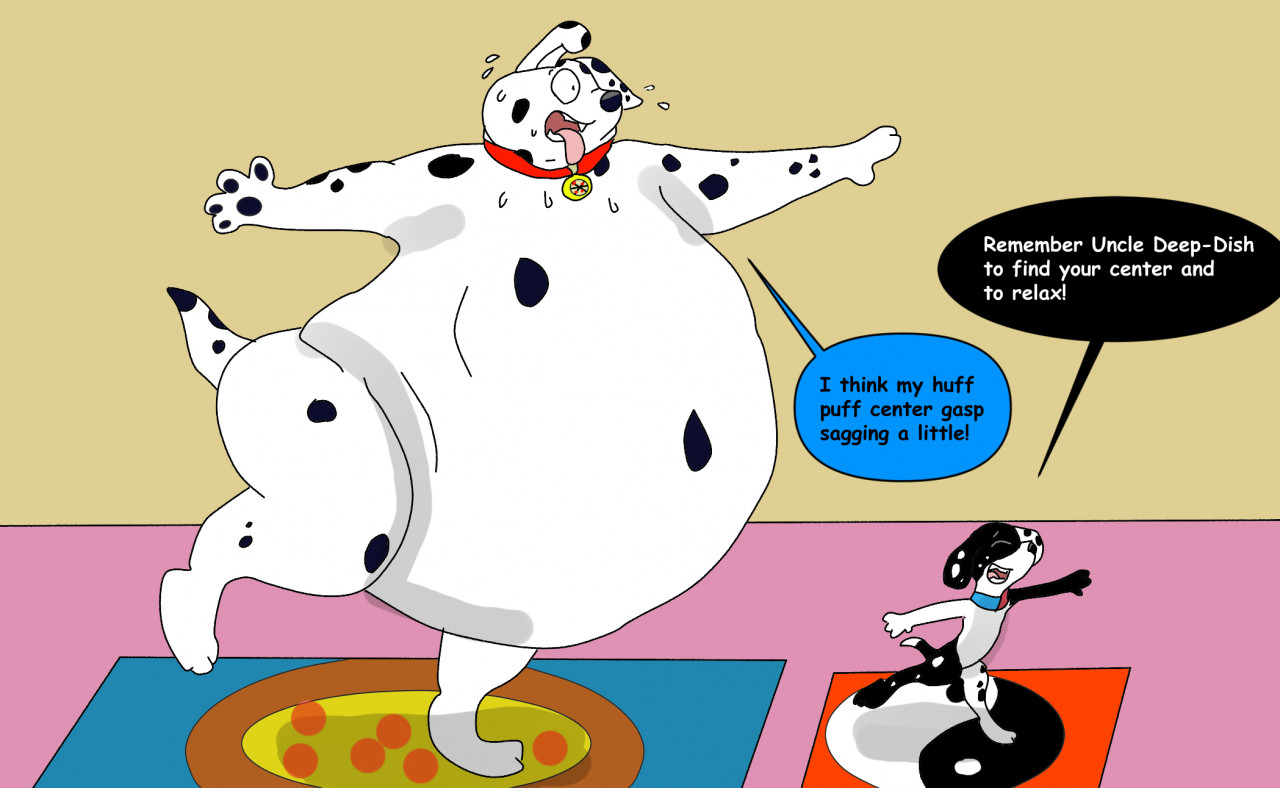 DeepDish Dalmatian's Hippo Christmas page 3 full