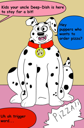 [SakenSkunk] DeepDish Dalmatian's Hippo Christmas (Complete) cover