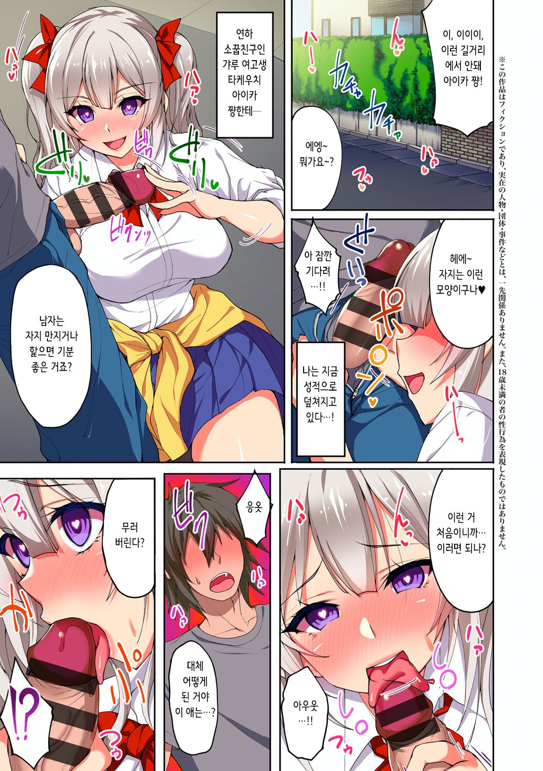Daredemo Hatsujou Saiin!? Saiin Video Camera de Osananajimi no Bakunyuu Shojo Gal ga Ore Senyou no Onaho ni Naru made Choukyou Shite Mita! | 누구라도 발정음란! 음란 비디오 카메라로 소꿉친구 폭유 처녀 갸루가 내 전용 오나홀이 될 때까지 조교해 보았다! page 3 full