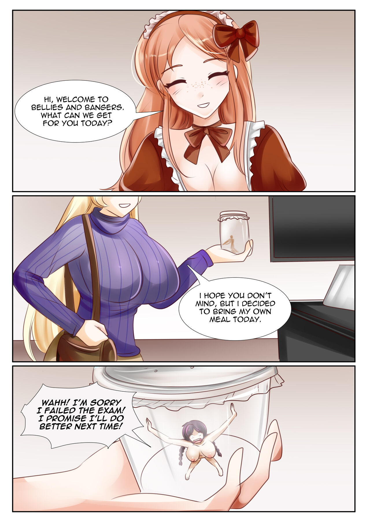 Bellies & Bangers After hours Teacher's Pet page 2 full