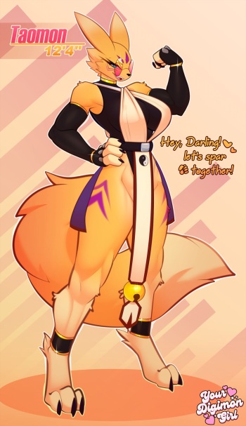 [YourDigimonGirl]  Taomon Brawler (Ongoing) cover