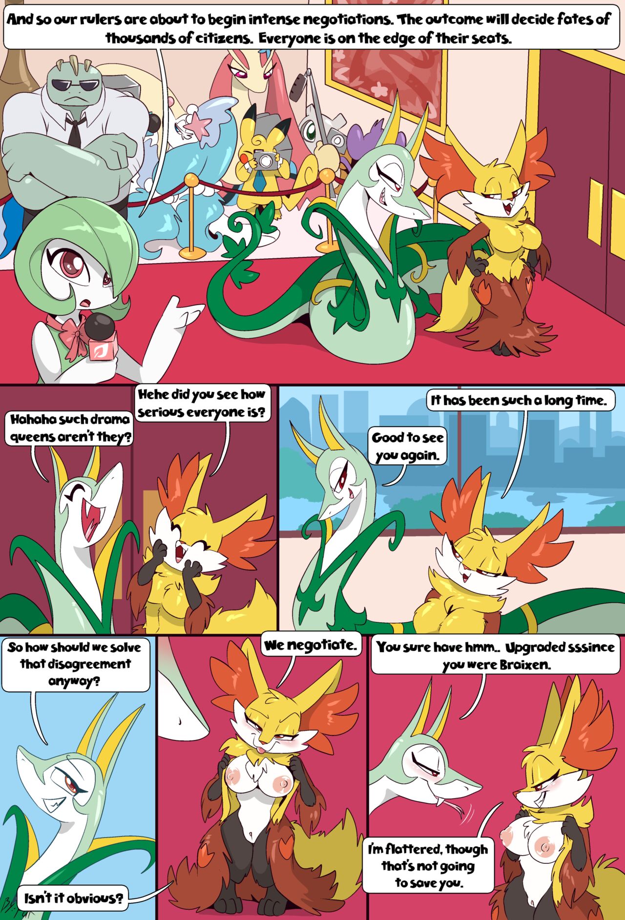Royal Negotiations page 1 full