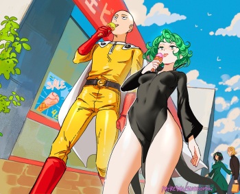 [Snegovski] Tatsumaki's date (One Punch Man) cover