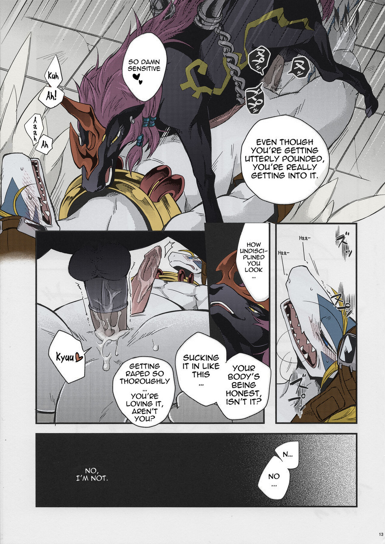 Black Horse Love Hole page 12 full