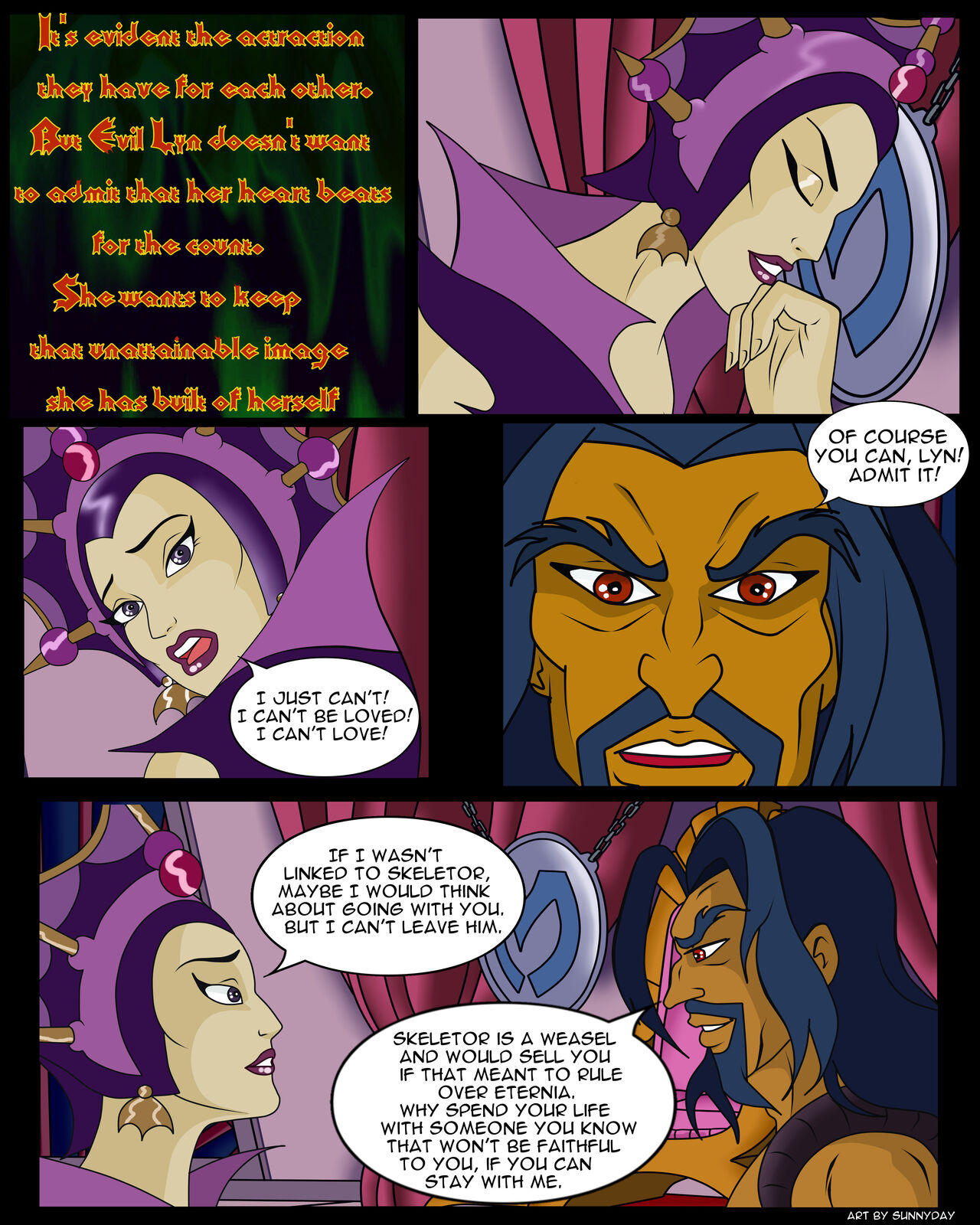 At The Count's Hands page 5 full