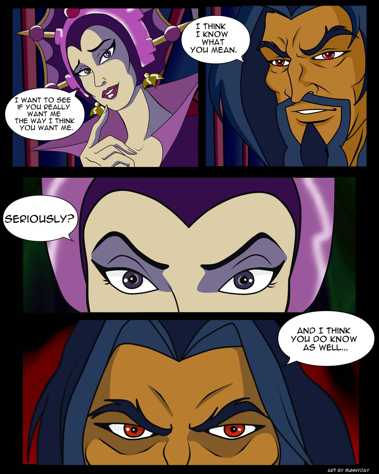 At The Count's Hands page 7 full