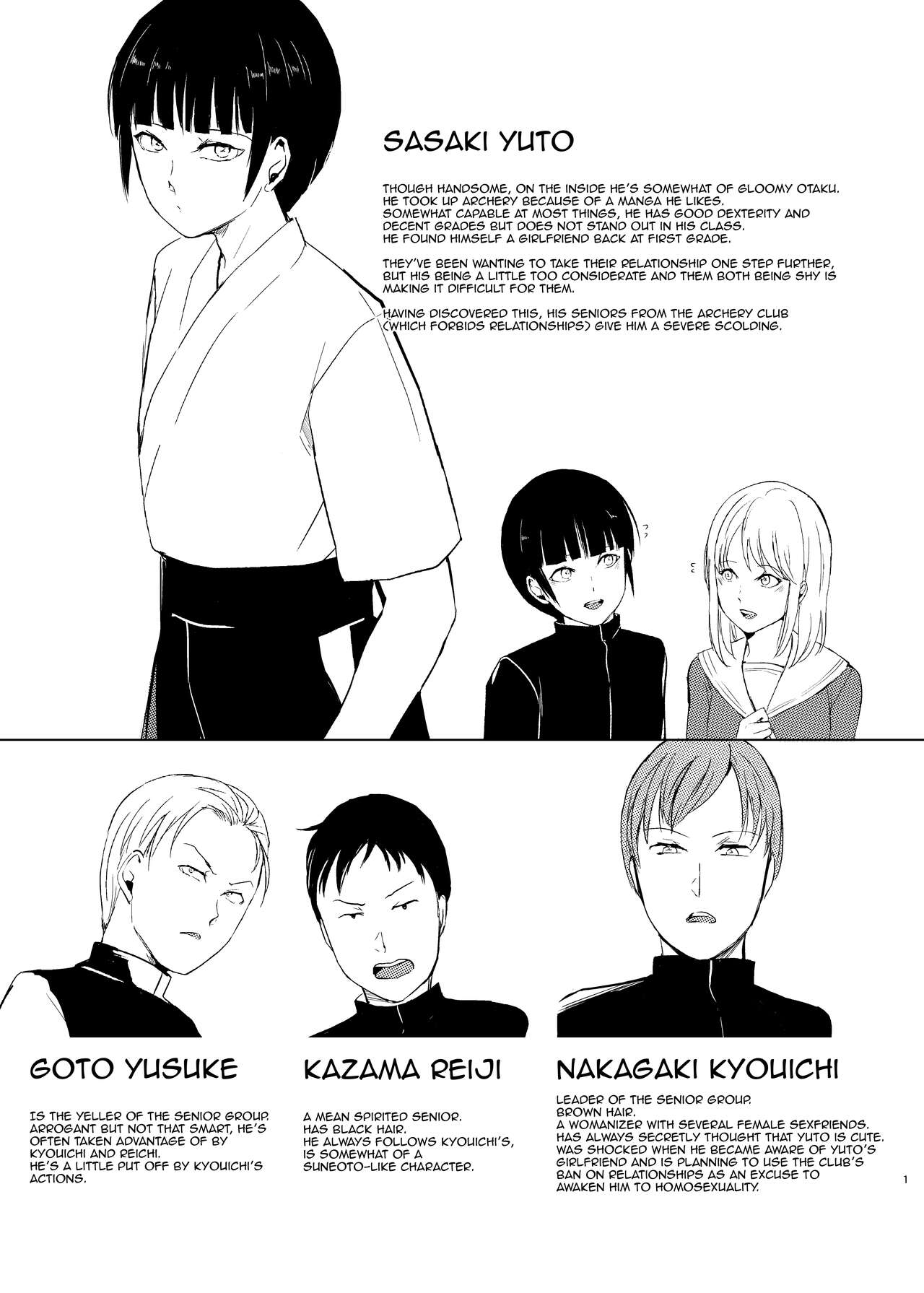 Kyuudou Danshi x Mesu Ochi Choukyou /  Archery Boys x Training To Submit Like a Bitch - I Got Raped After I Got a Girlfriend Behind My Senpais' Backs page 2 full