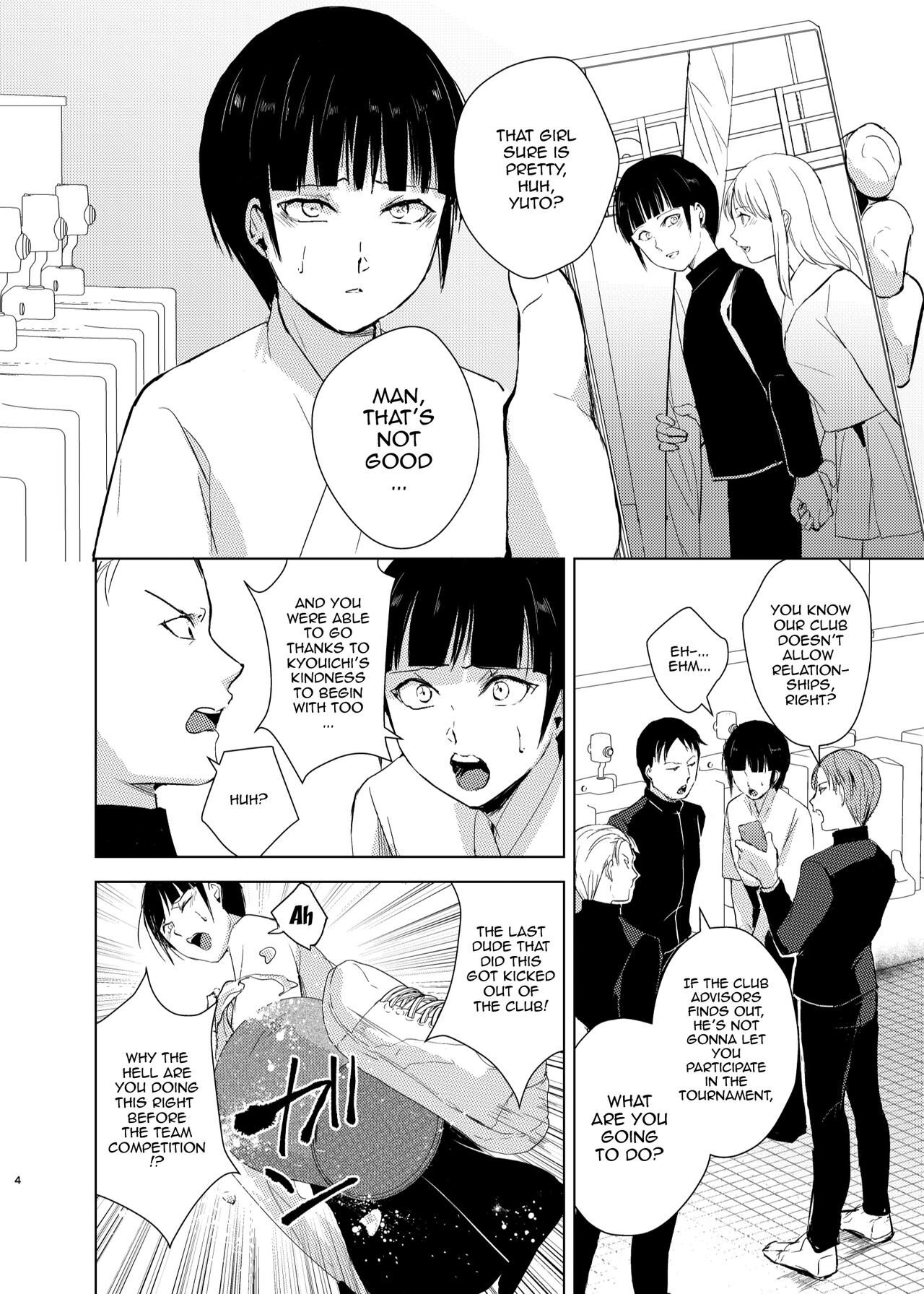Kyuudou Danshi x Mesu Ochi Choukyou /  Archery Boys x Training To Submit Like a Bitch - I Got Raped After I Got a Girlfriend Behind My Senpais' Backs page 5 full