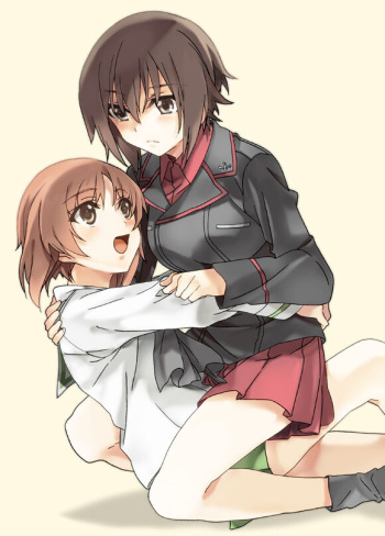 (C83) [Keruto (Yanagi Hareta)] Panzer Road (Girls und Panzer) [Sample] cover