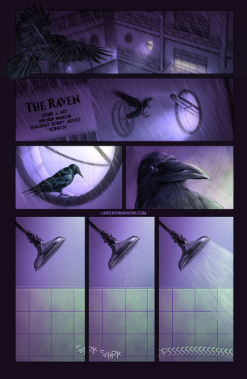 [Melkor (Romulo Mancin)] The Raven cover