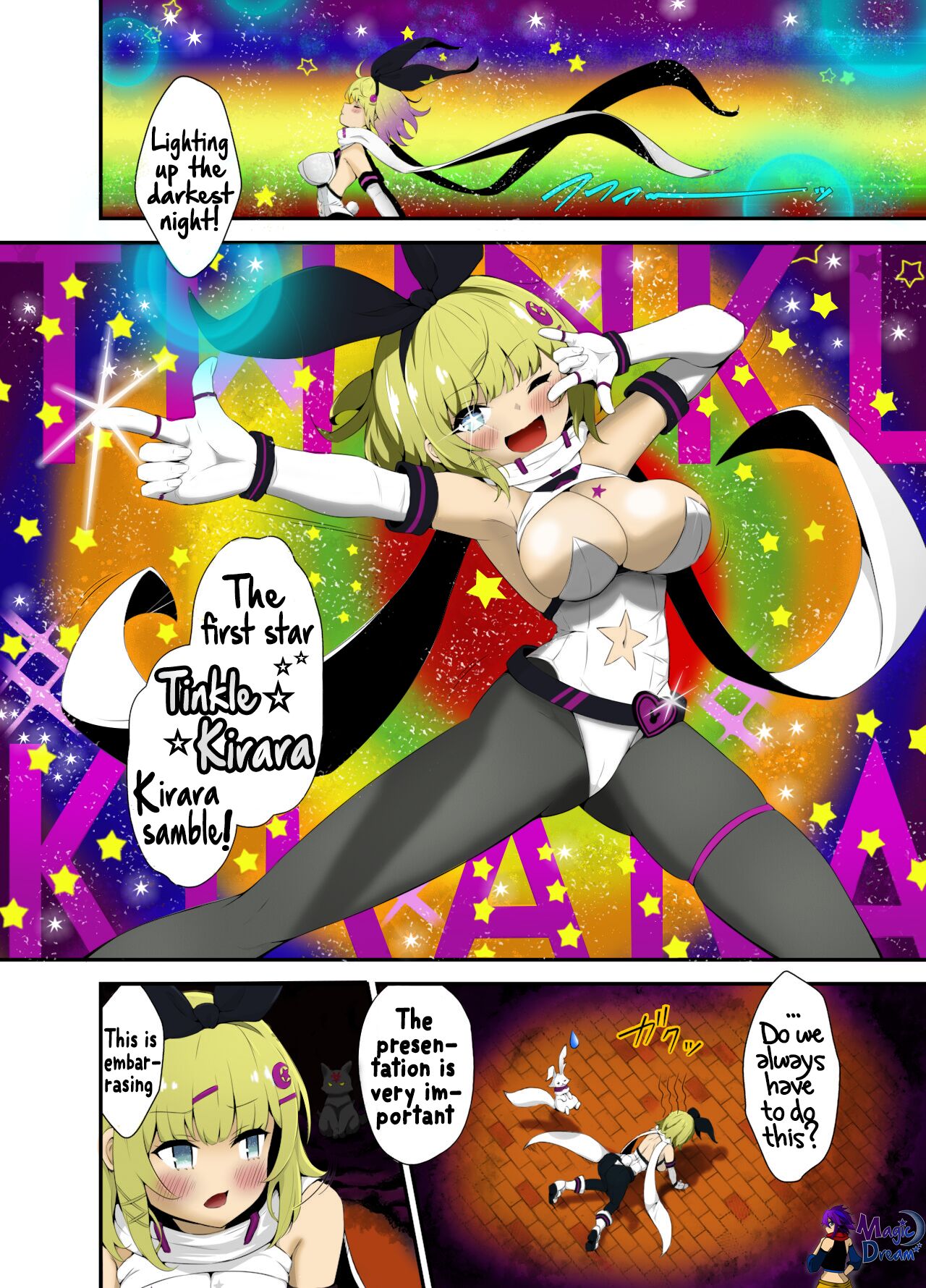 Tinkle☆Kirara～The shape shifting heroine VS The evil tentacles～ page 10 full