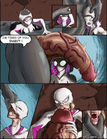 [HTCrayon] Rhino x Spidergwen [Ongoing] cover