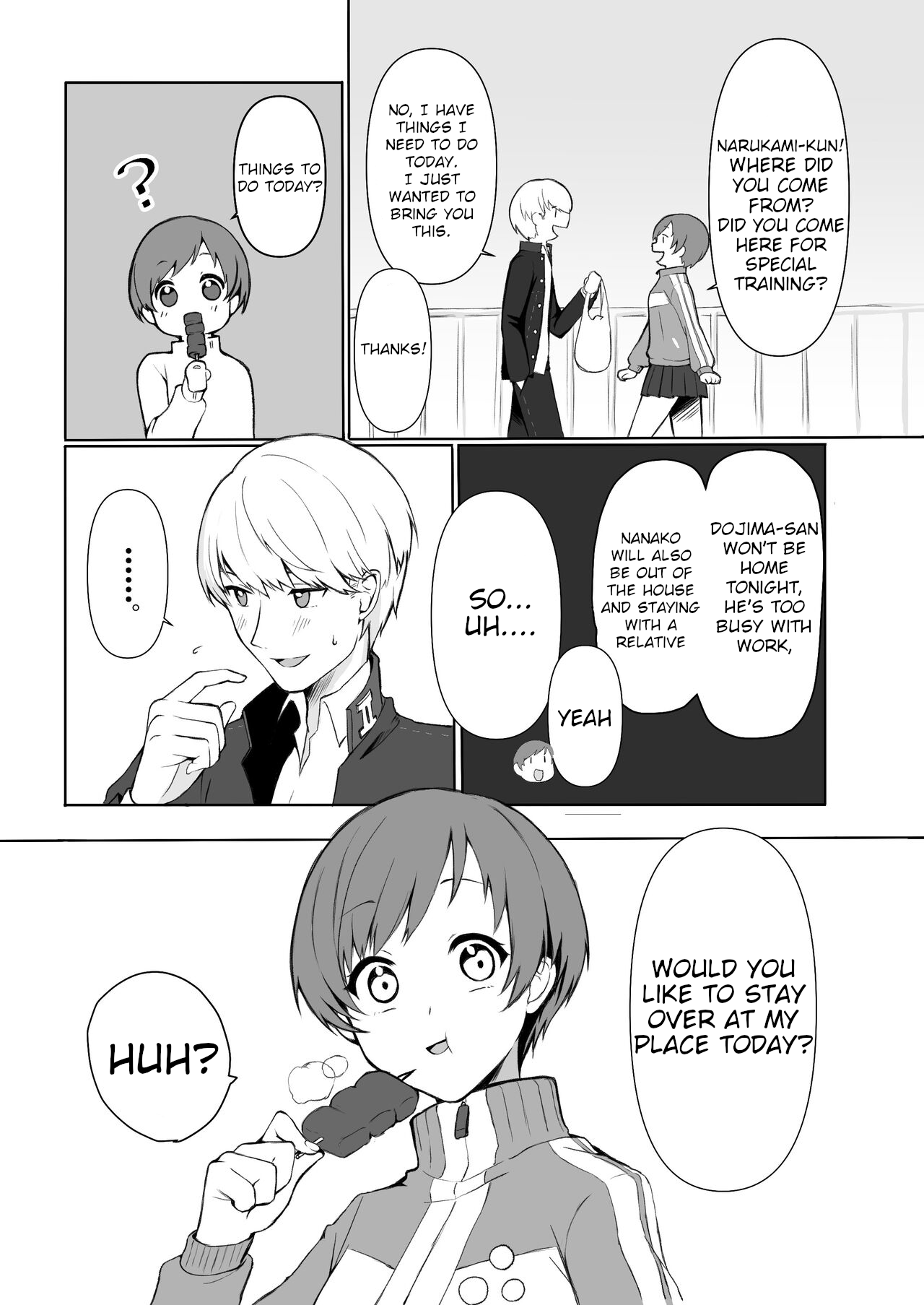 Satonaka Chie wa Gamandekinai | Chie Satonaka Can't Endure it page 4 full