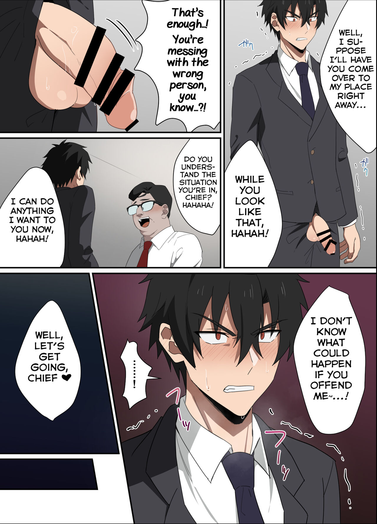 Ore-sama Joushi wa Boku no Pet page 8 full