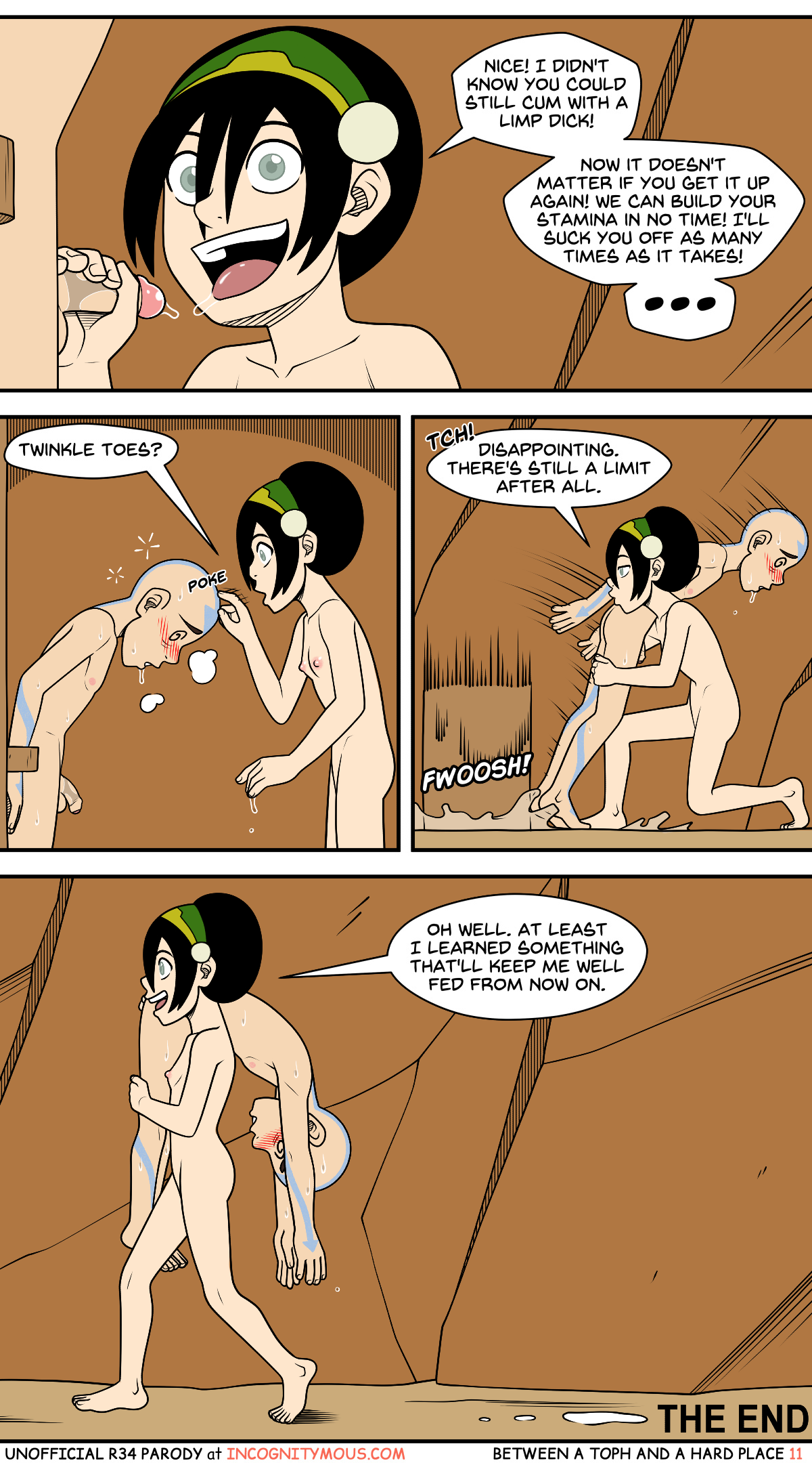 Avatar the Last Airbender - Between A Toph And A Hard Place page 11 full